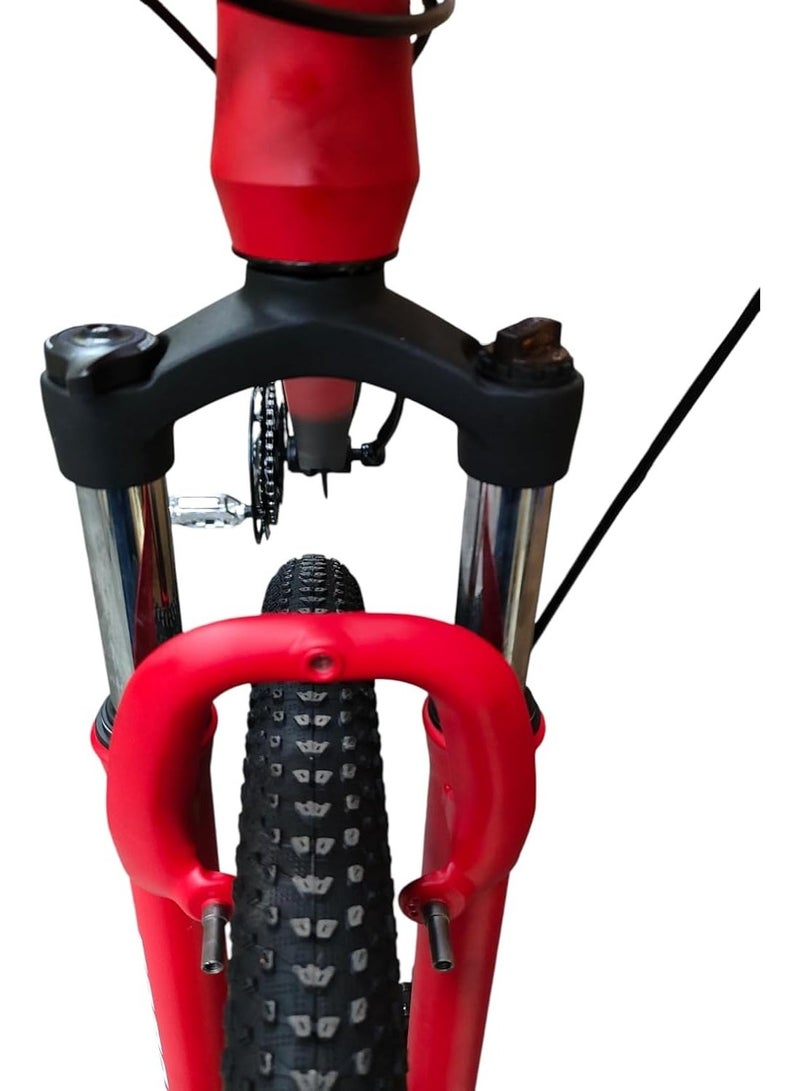 TOMAX A8 PRO 29 Inch Mountain Bike, Aluminum Frame,21 Speed, Disc Brakes, Lockout Fork- Professional Performance Bike With 1 Year Abo ElGoukh And Maxlerz Warranty (Red Color) - Image 5